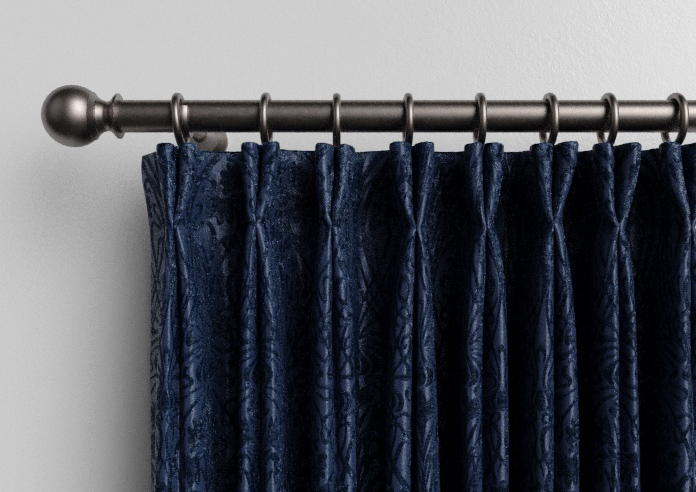 Tiverton, Indigo - Made to Measure Curtains - Image 10